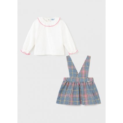 plaid overall skirt set baby girl id 11 02932 007 L 4