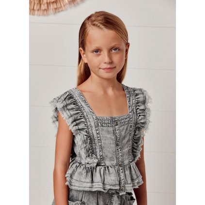 ecofriends ruffle blouse girl id 22 06124 080 L 2