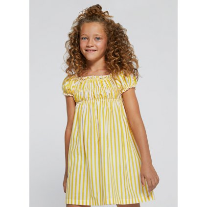 stripes gathering dress girl id 22 06985 059 L 3