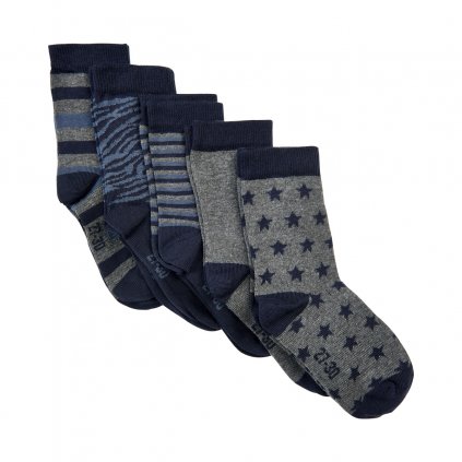 Minymo dětské ponožky set 5 kusů 5079-131  5 kusů v balení