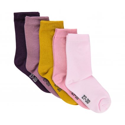 Minymo dětské ponožky set 5 kusů 5247-664  5 kusů v balení