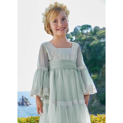 embroidered tulle dress girl id 23 05036 055 M 1