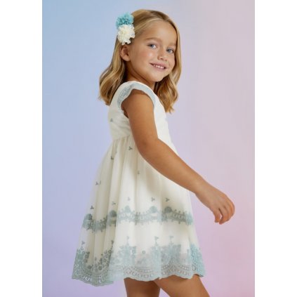 embroidered tulle dress girl id 23 05038 064 M 2