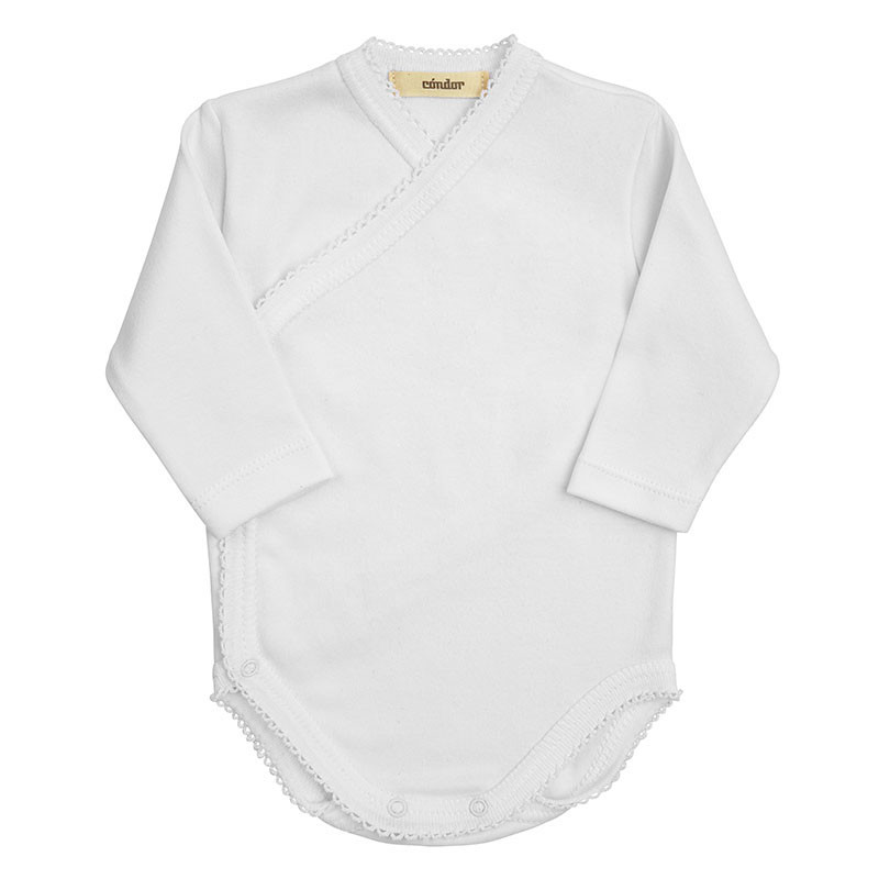 Levně Cóndor Condor dětské zavinovací body s dlouhým rukávem 54.440.310