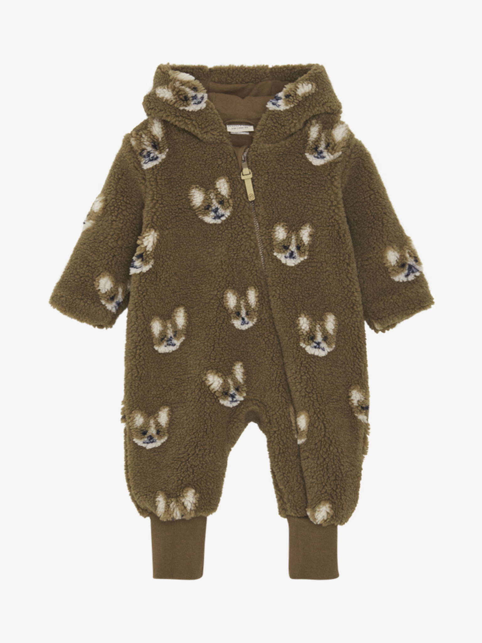 Levně Minymo dětský Teddy overal s kapucí 113625 - 2928