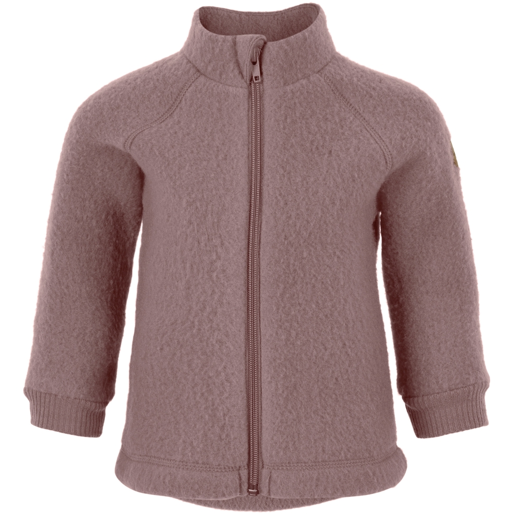 Levně Mikk-Line dětská vlněná merino mikina 50002 - Twilight Mauve