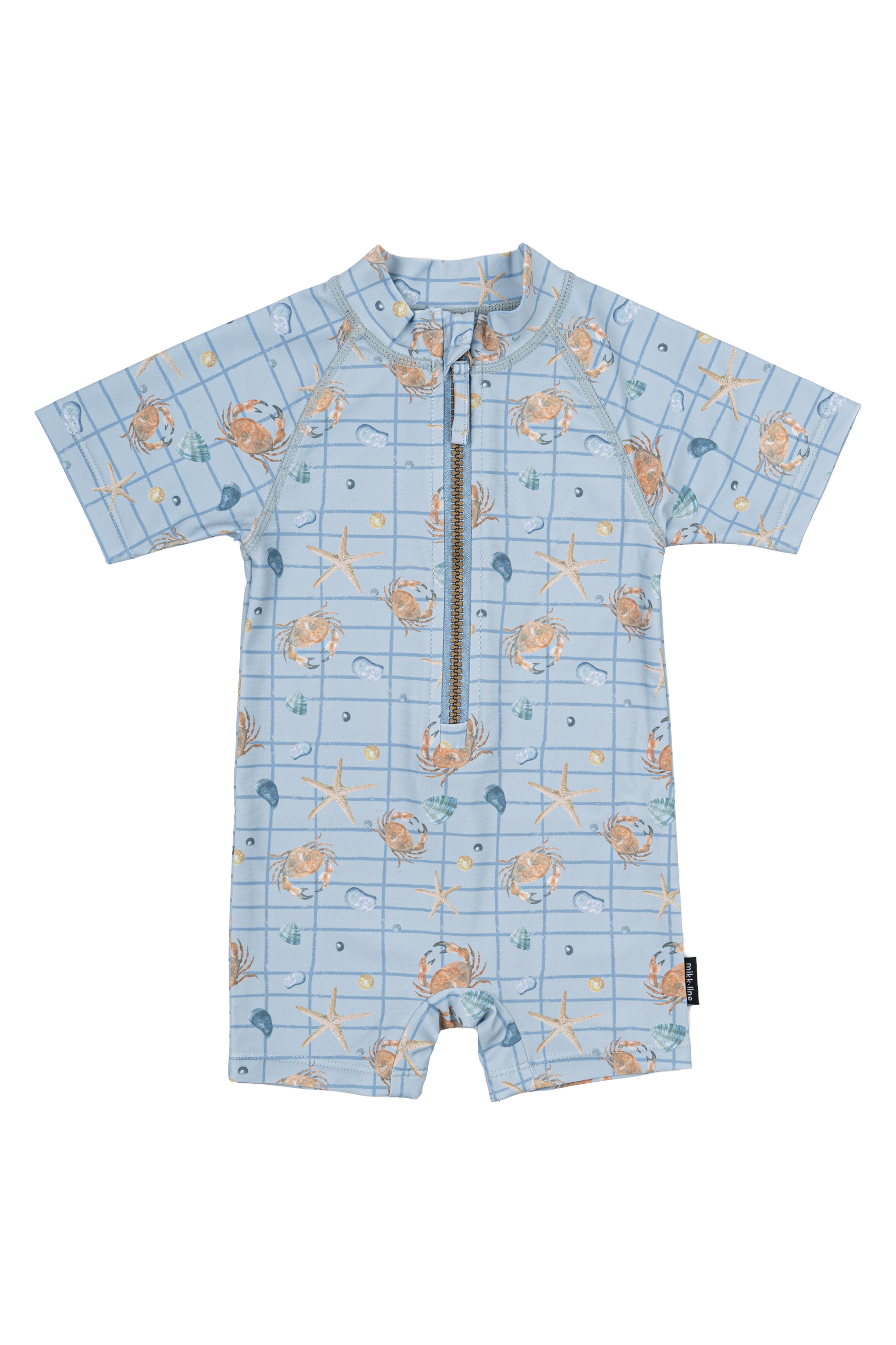 Mikk-Line Mikk - Line chlapecký koupací overal 1019 - Faded Denim