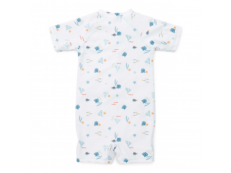 LITTLE DUTCH plavky krátký rukáv OCEAN TREASURES