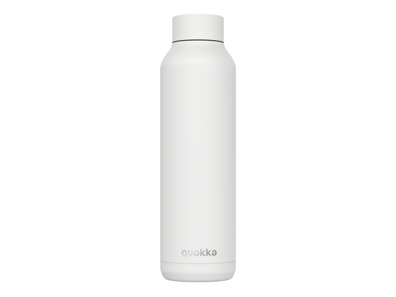 Levně QUOKKA nerezová termoláhev SOLID WHITE 630 ML TERMO