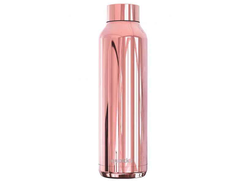 Levně QUOKKA nerezová termoláhev SOLID SLEEK ROSE GOLD 630 ML TERMO