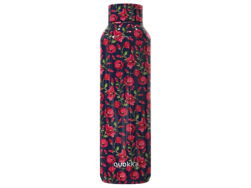 Levně QUOKKA nerezová termoláhev SOLID TINY TULIPS 630 ML TERMO