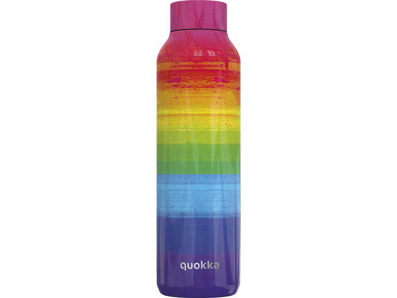 Levně QUOKKA nerezová termoláhev SOLID PRIDE 630 ML TERMO