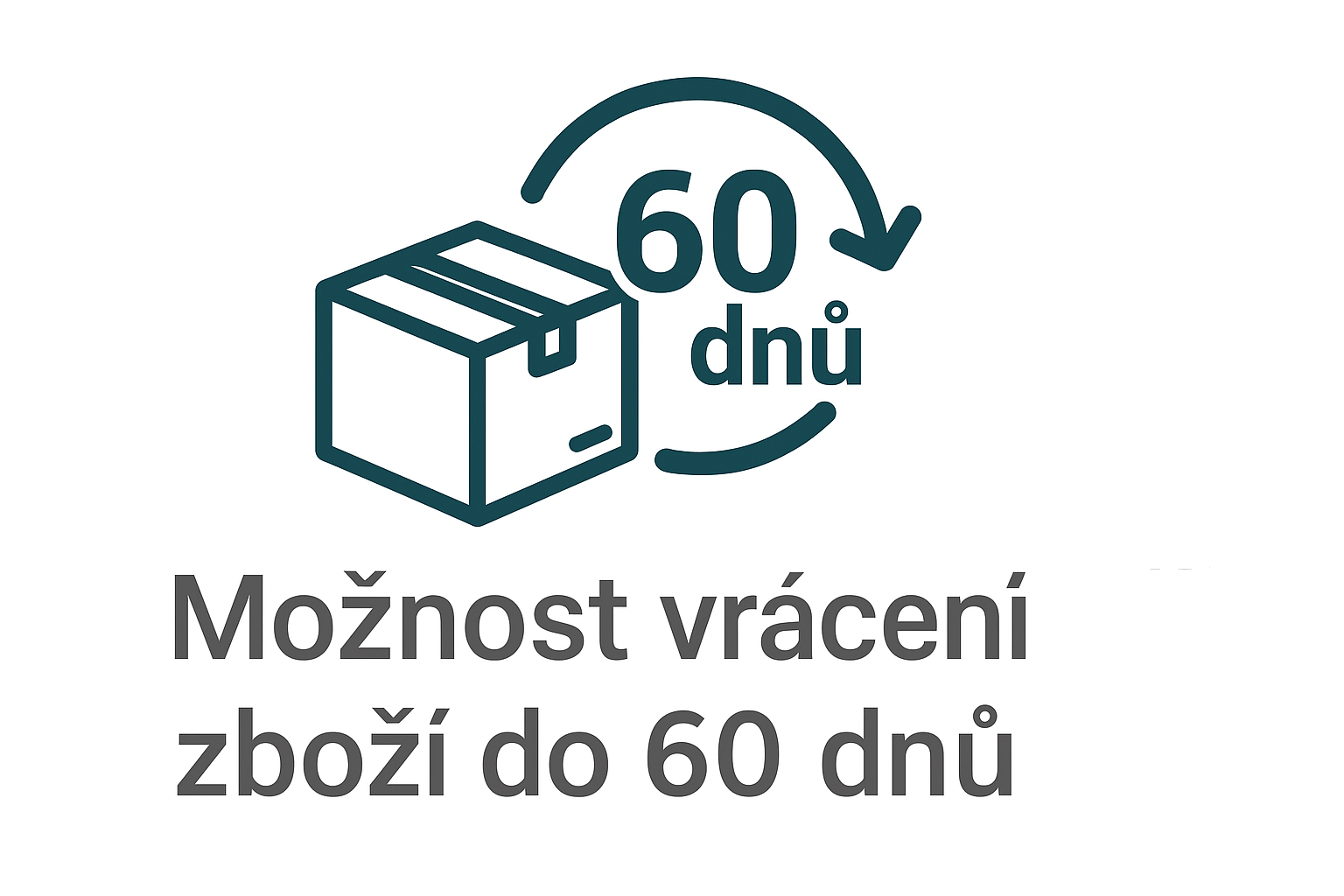 Levně Možnost vrácení zboží do 60 dnů