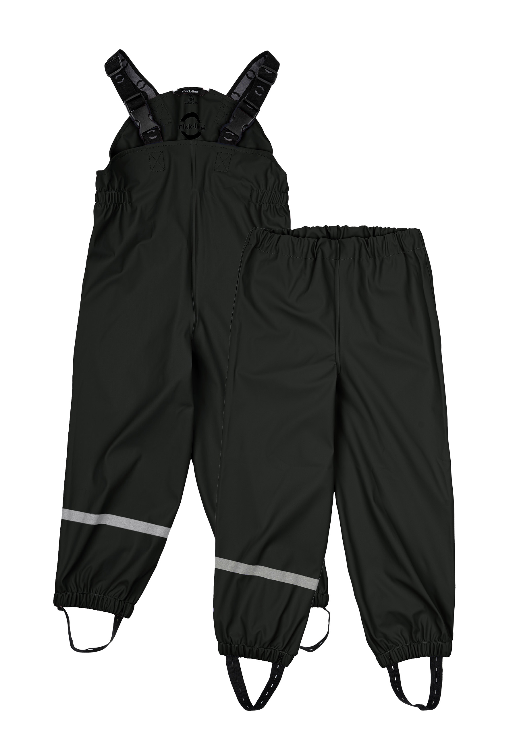 Levně Mikk-Line Mikk - line dětské nepromokavé kalhoty 33159 - Black