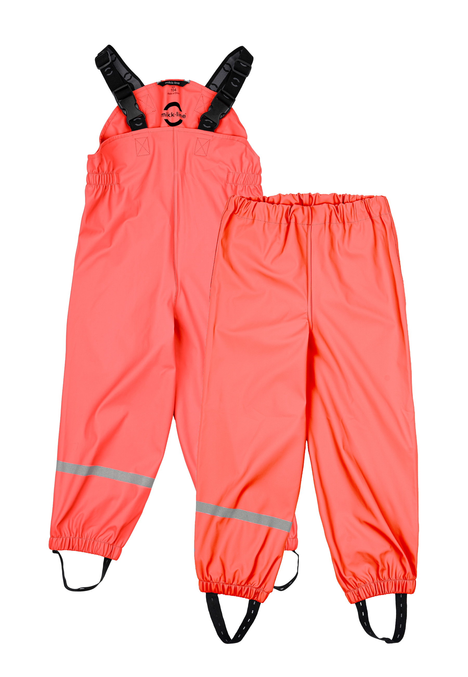 Levně Mikk-Line Mikk - line dětské nepromokavé kalhoty 33159 - Cayenne