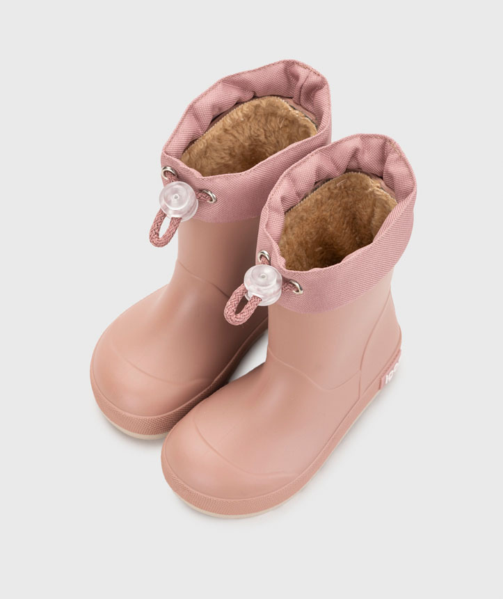 Igor dětské barefoot zateplené holínky 10318-010 Rosa