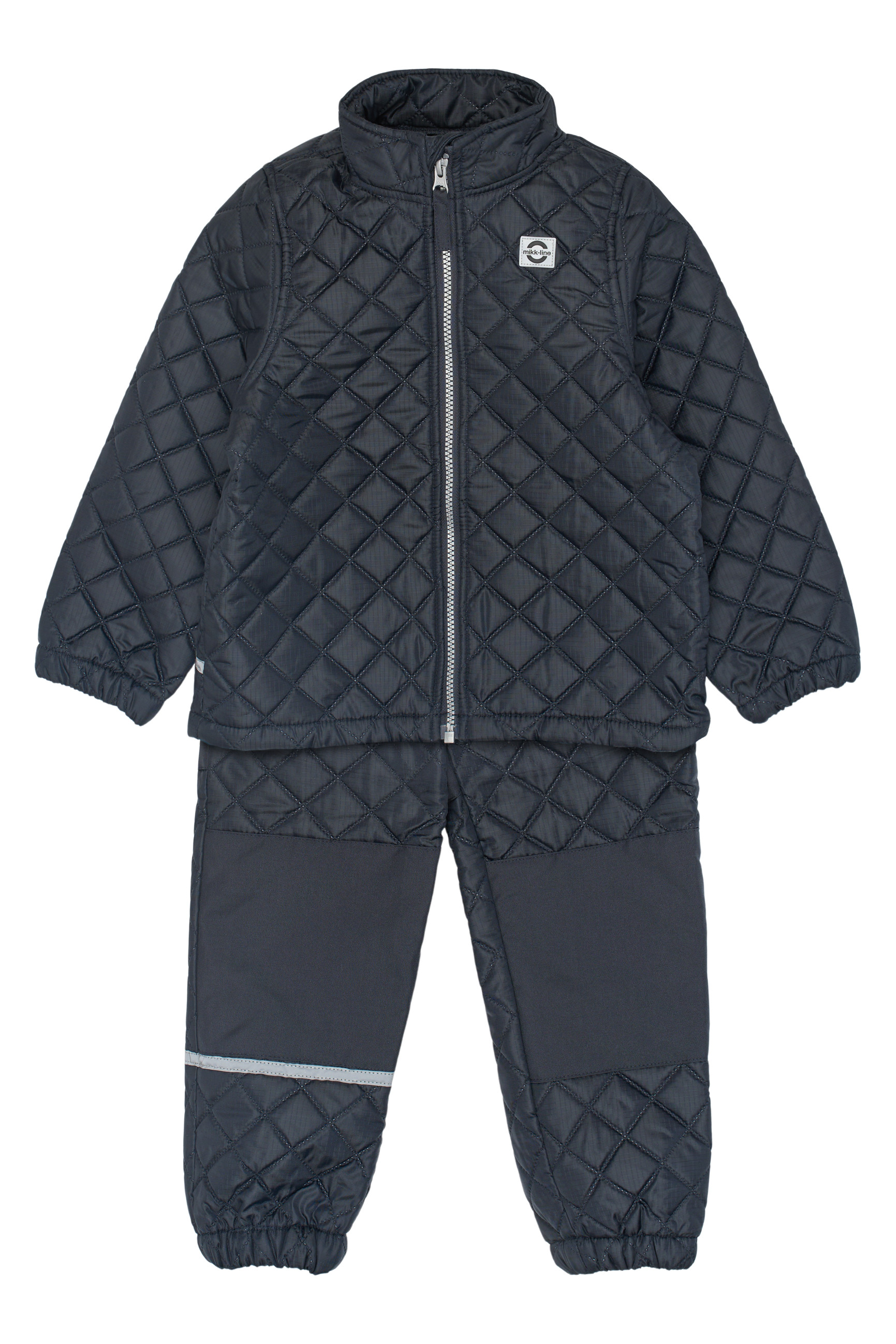 Levně Mikk-Line dětská termo bunda + kalhoty 4201 - Dark navy