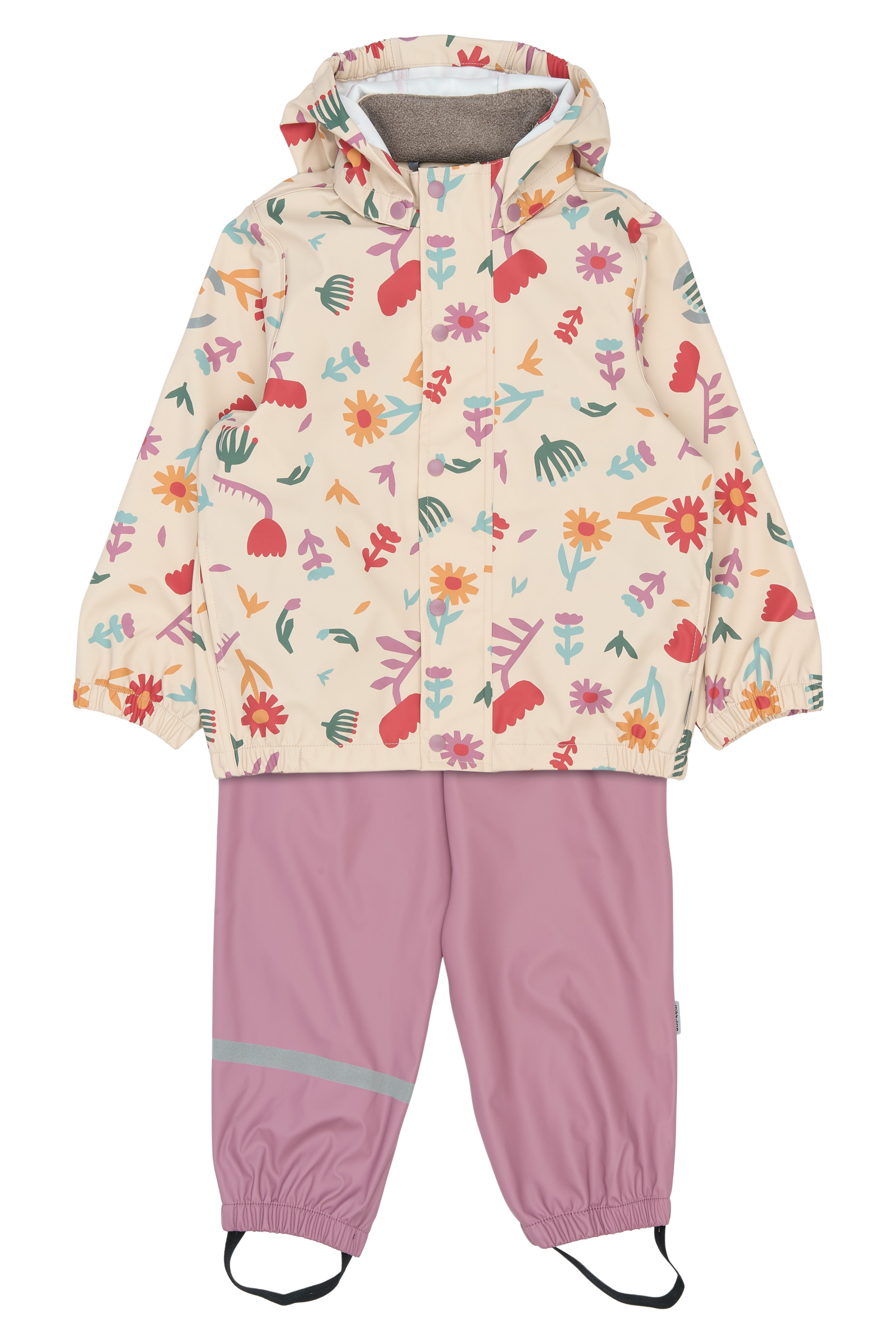 Levně Mikk-Line dětská nepromokavá souprava do deště 33184 Retro Flower