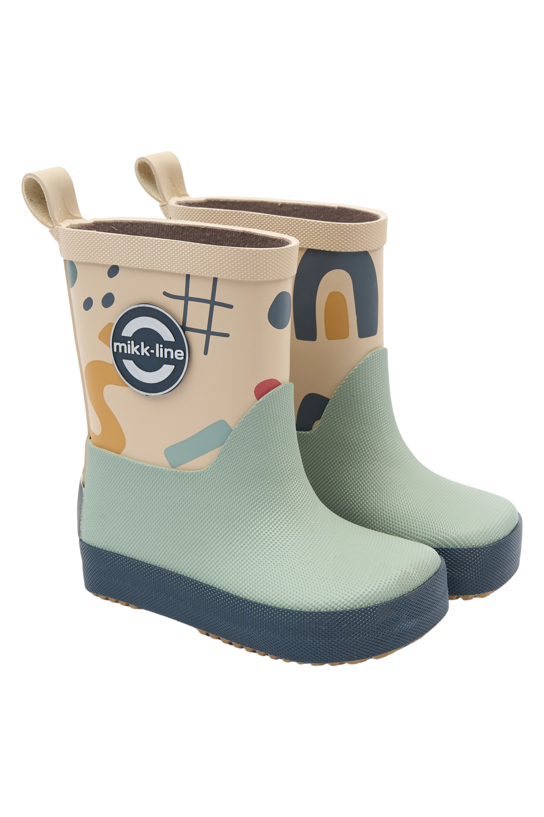 Mikk-Line dětské barefoot holínky 38095 Retro