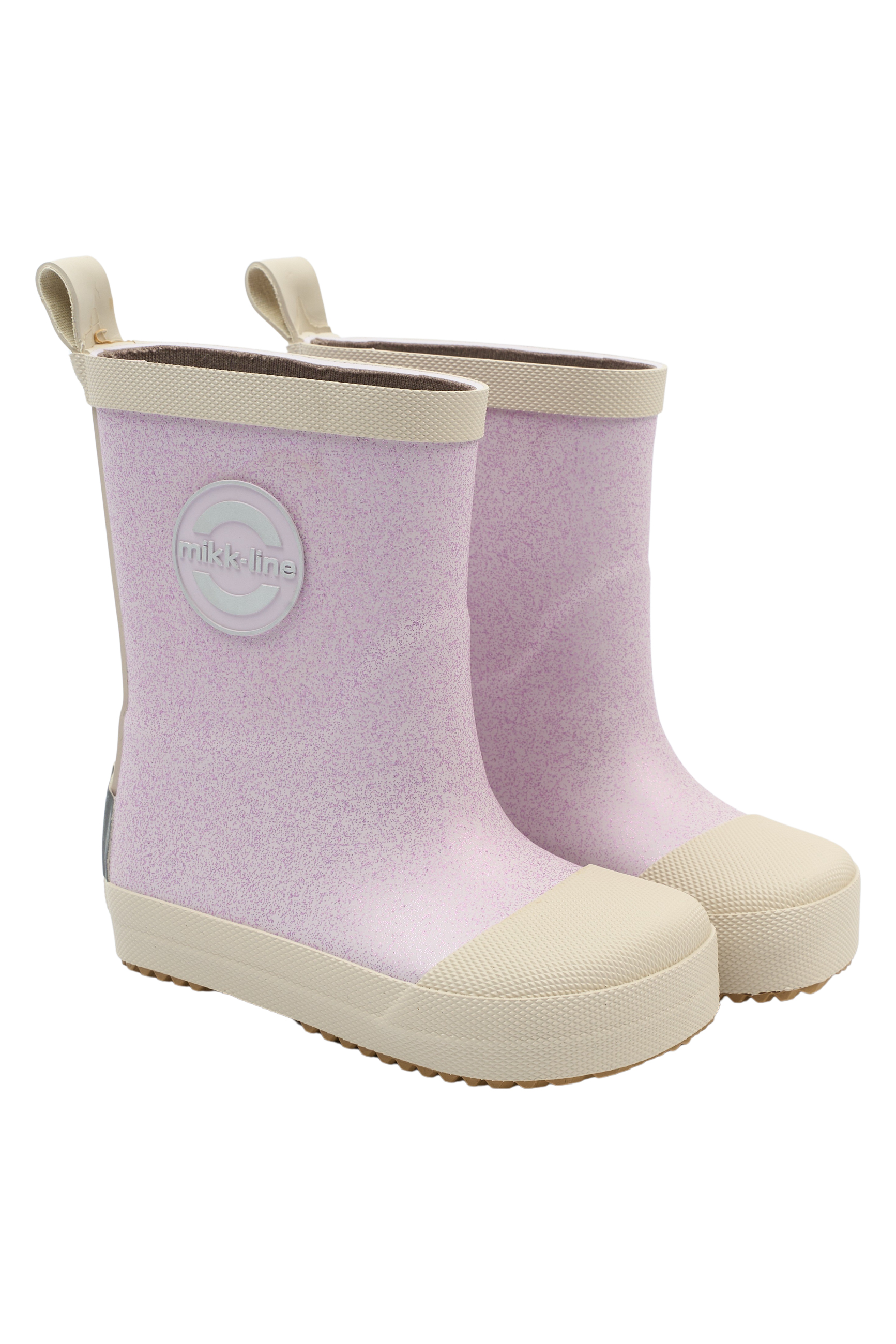 Mikk-Line dětské barefoot holínky 38105 Thistle
