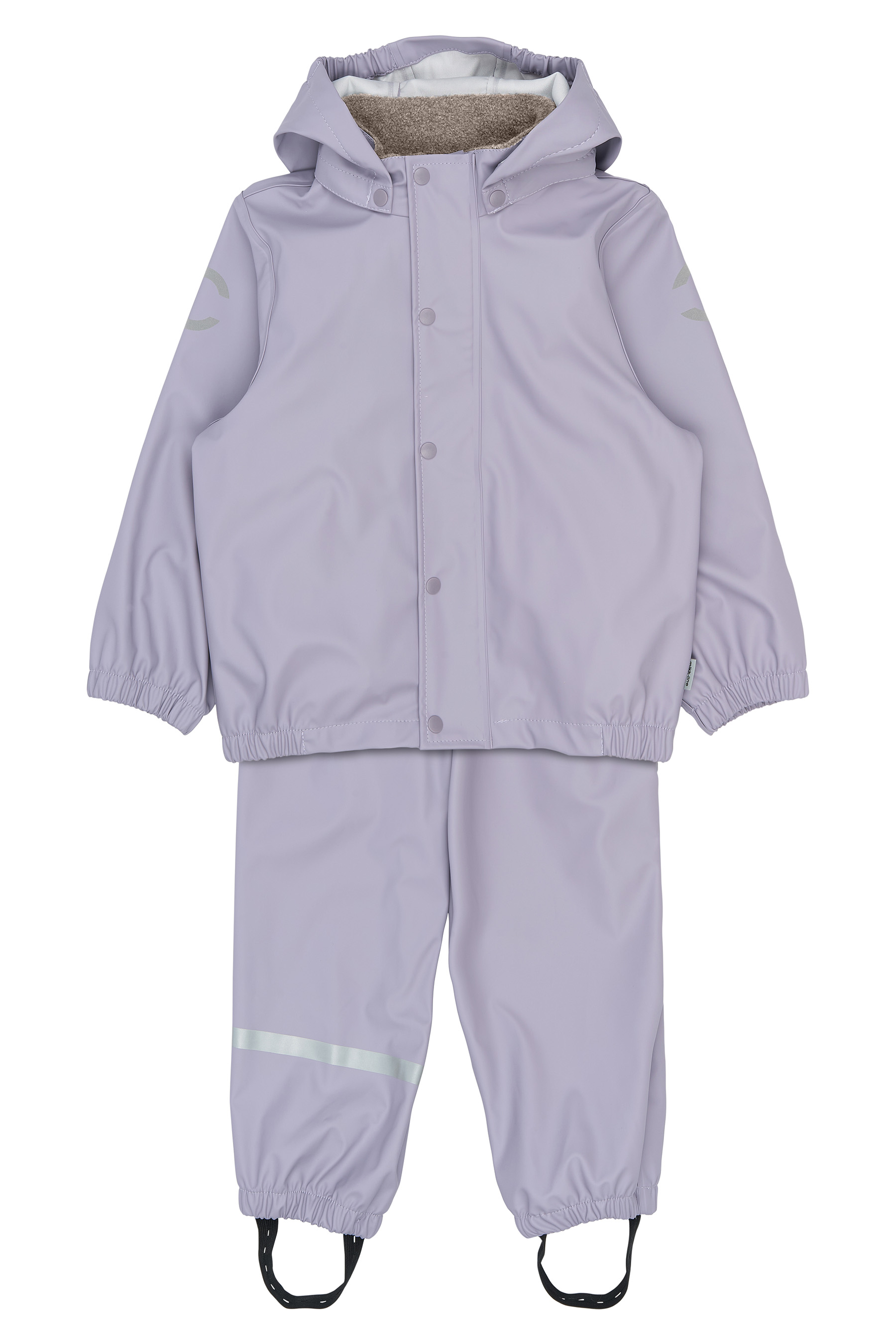 Levně Mikk-Line nepromokavá souprava do deště se šlemi 33145 Lavender Gray