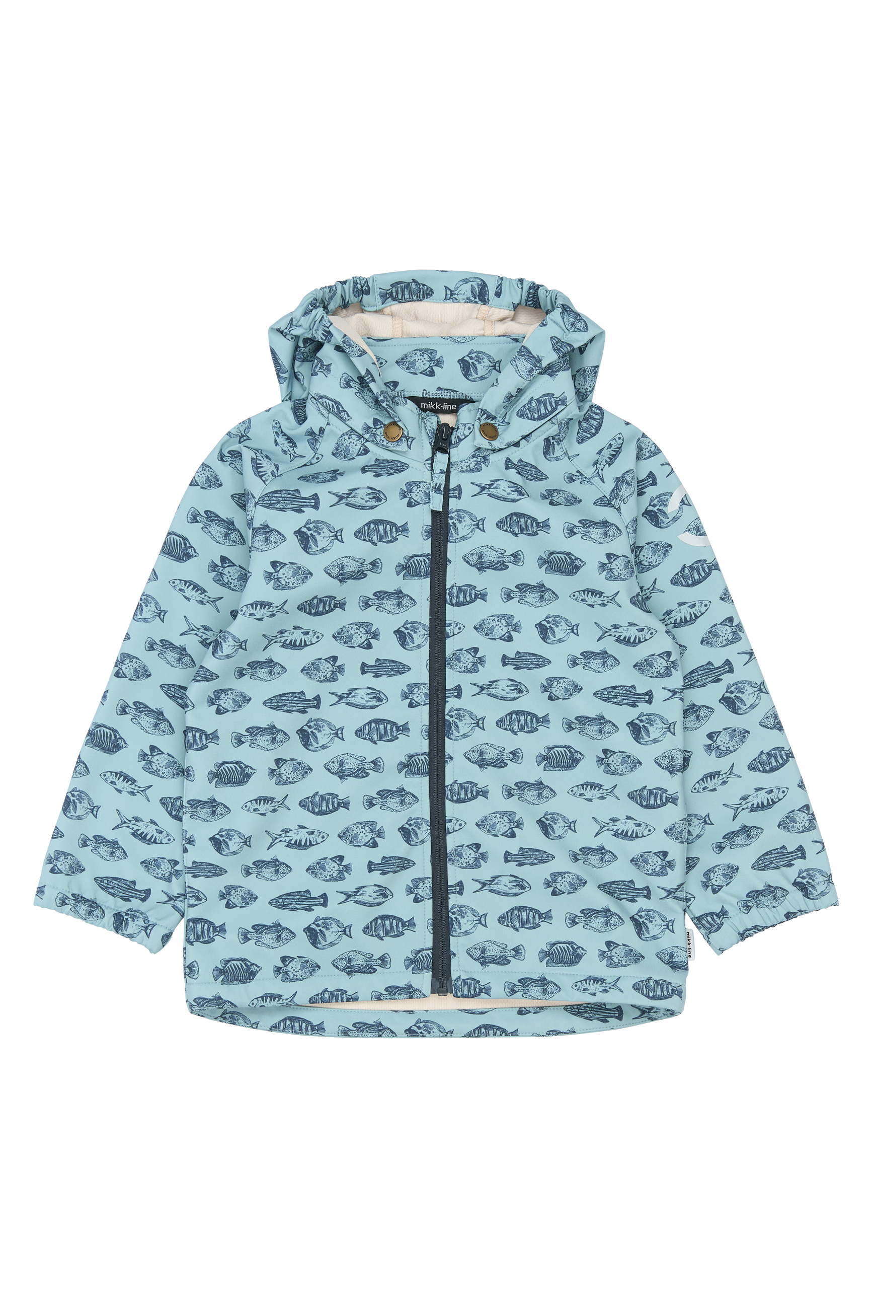 Mikk-Line Mikk - line dětská softshell bunda 16256 Fish