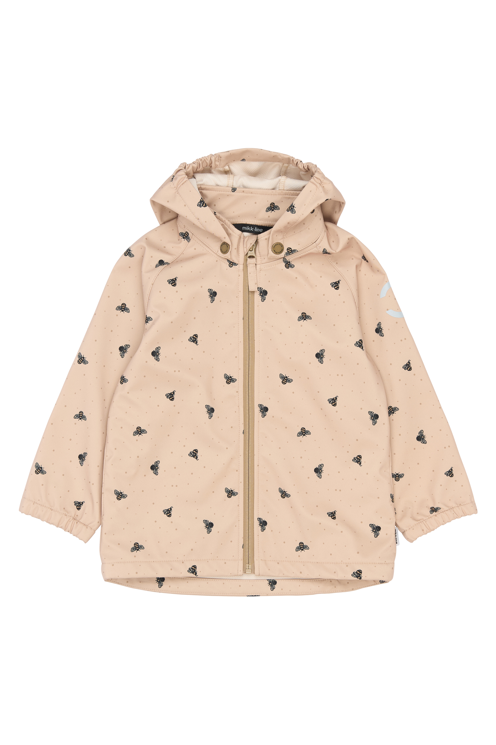 Mikk-Line Mikk - line dětská softshell bunda 16256 Bumble Bee