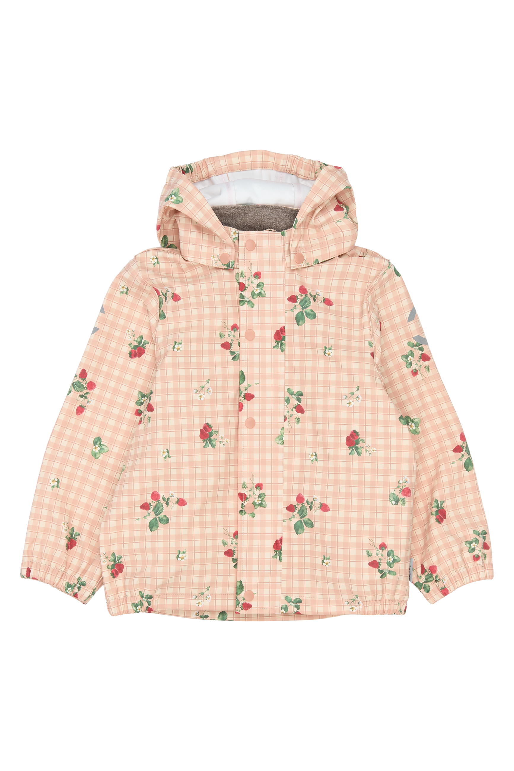 Mikk-Line dětská nepromokavá bunda do deště 33148A Strawberry