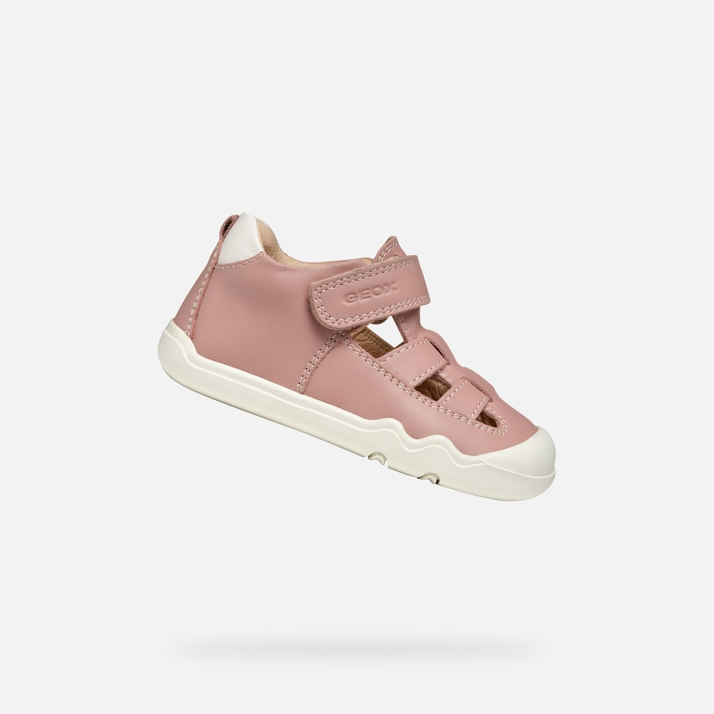 Levně GEOX dětské barefoot boty pro první krůčky B5563A C8011