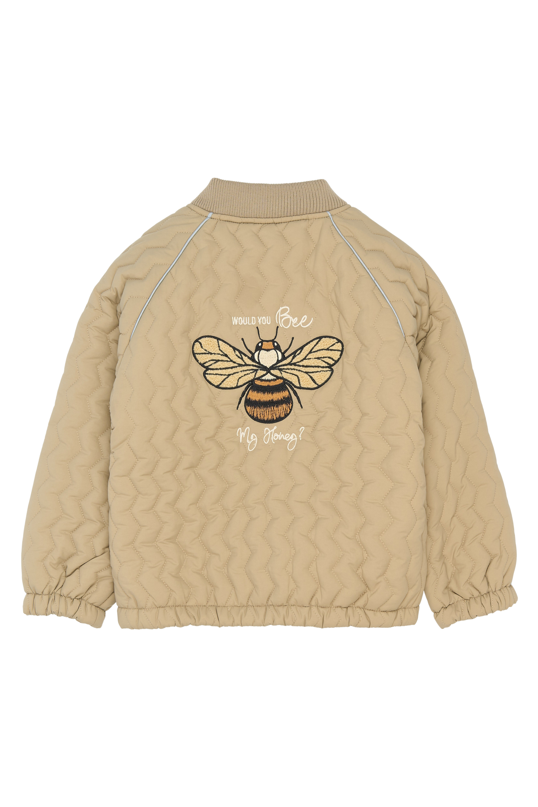 Levně Mikk-Line bomber dětská termo bunda 16741 Kelp