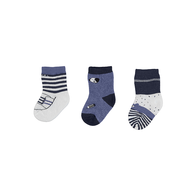 Mayoral set 3 párů kojeneckých ponožek 9305-012 Velikost: 86