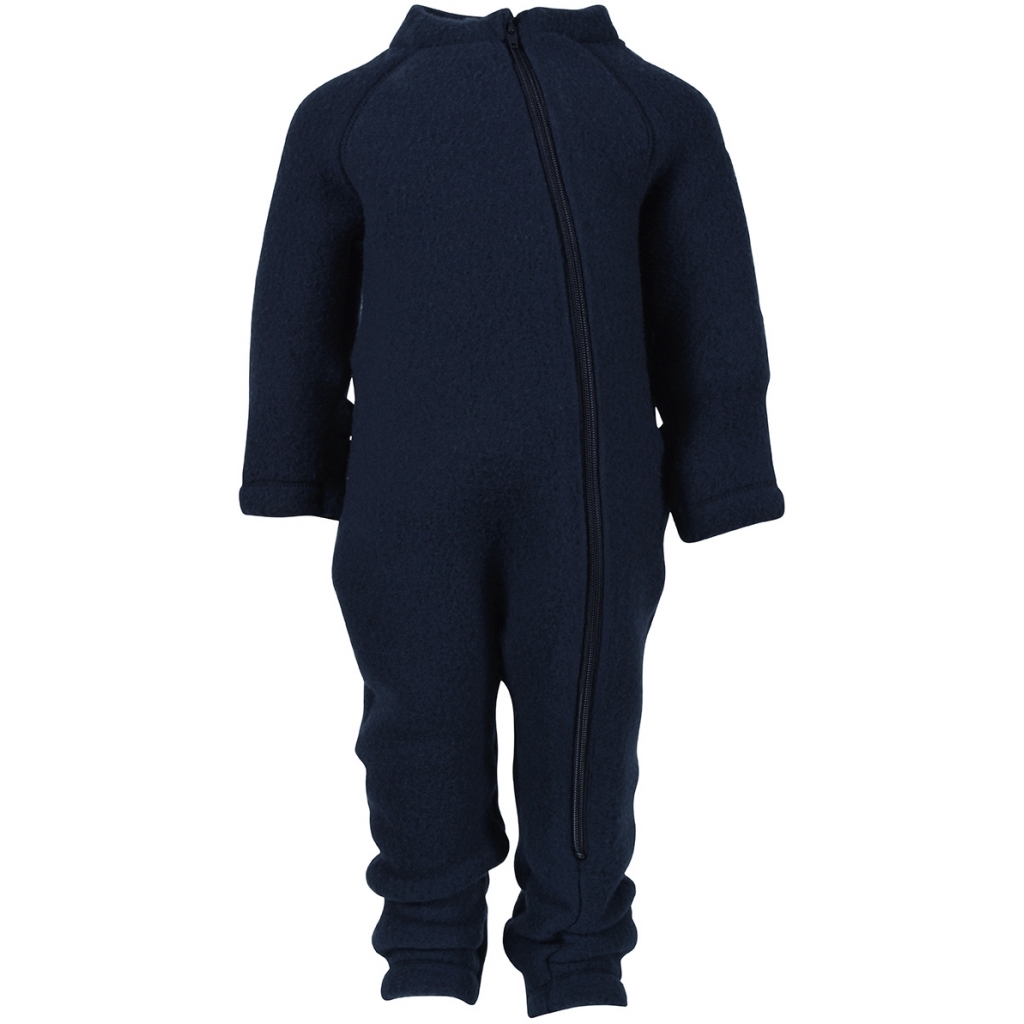 Mikk-Line kojenecký vlněný merino overal Blue Nights 50005 Velikost: 56