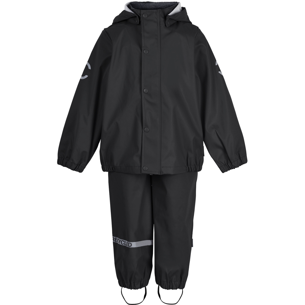 Levně Mikk-Line souprava do deště se šlemi 33145 Black