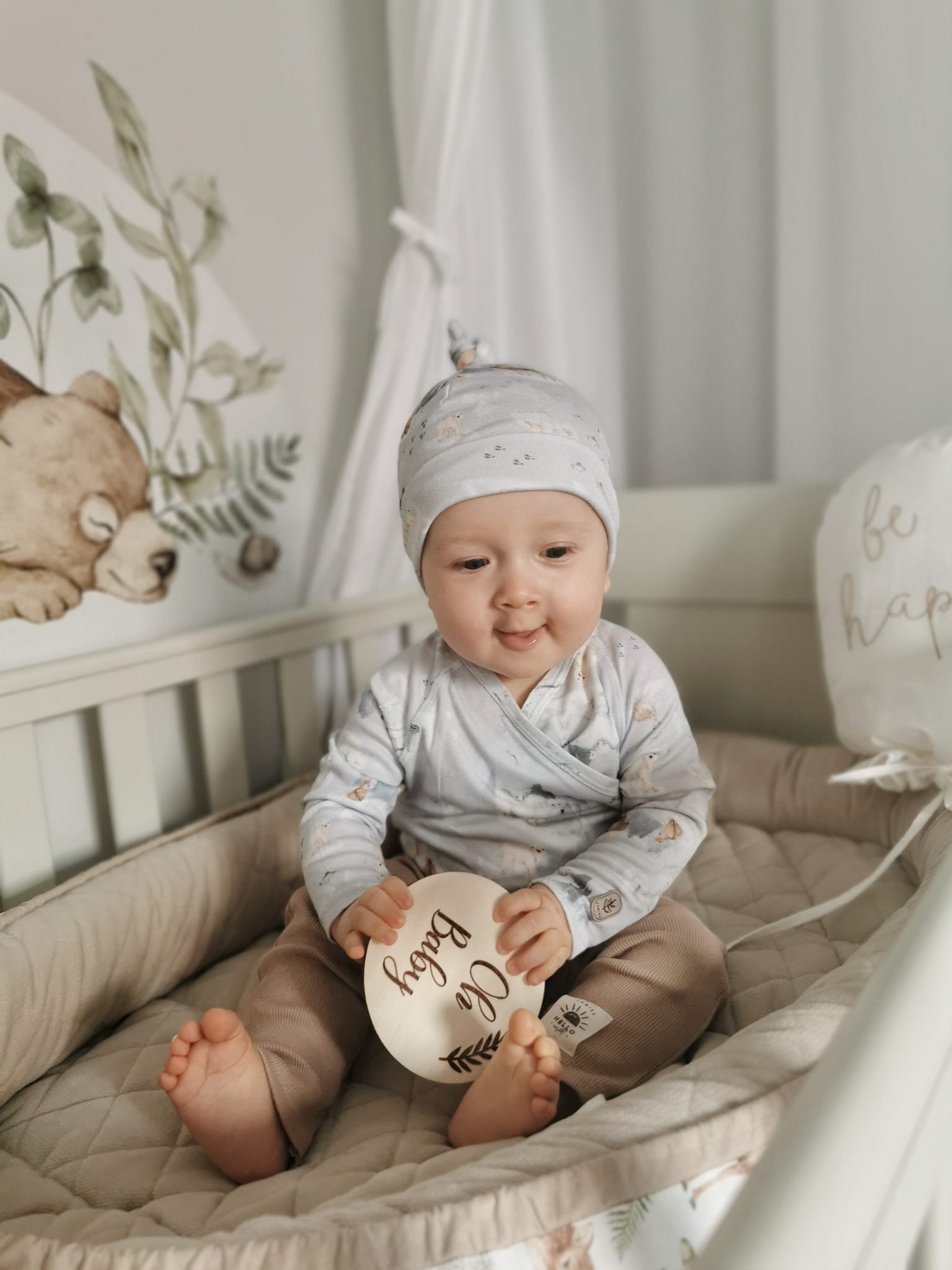 Jamiks kojenecké body s dlouhým rukávem ANDY I - JZF239 - 8