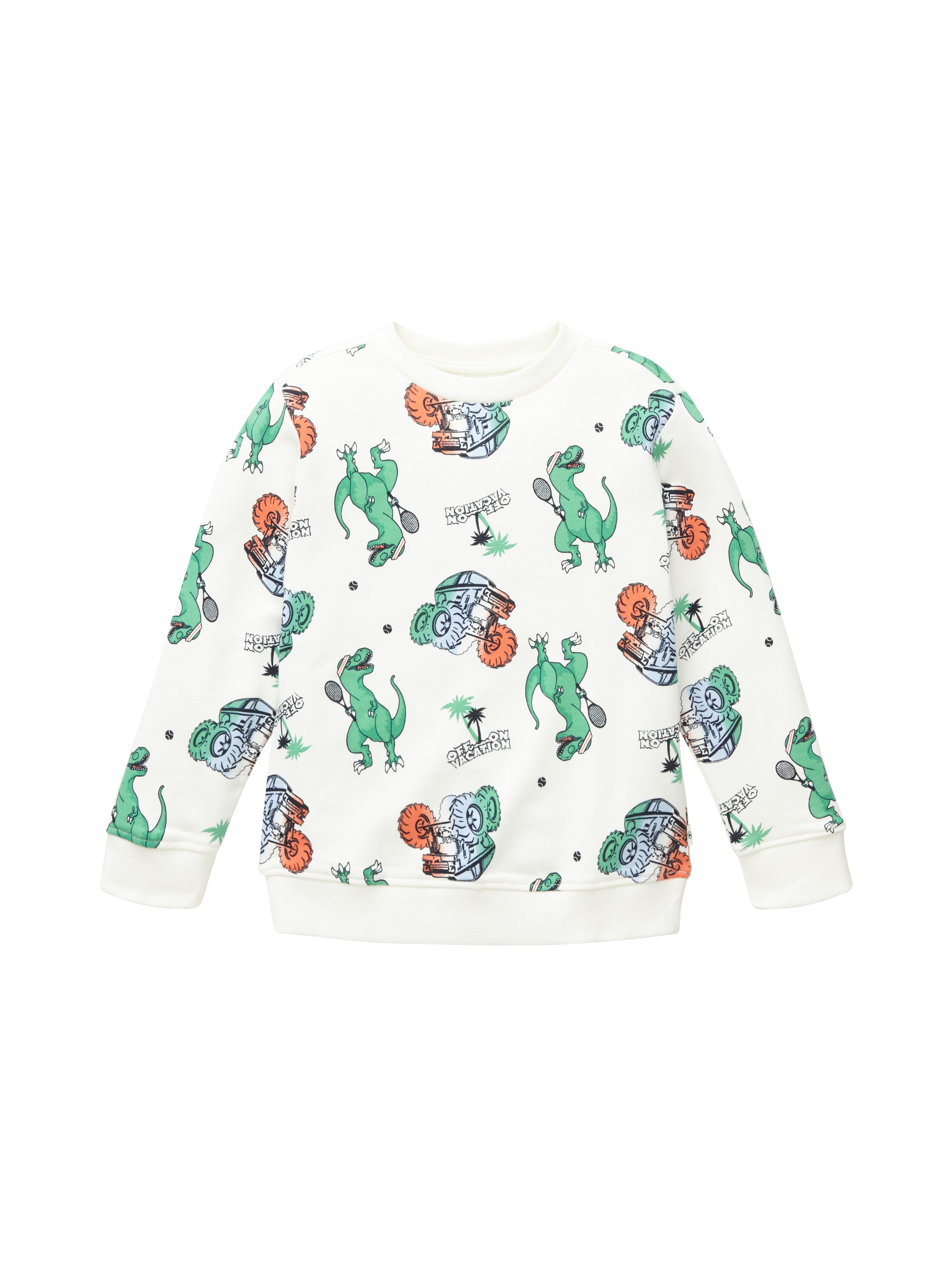 Levně Tom Tailor chlapecká mikina s dinosaury 1036043 - 32249