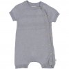 Wheat baby knitted summer overall Eivind 6983 - cloudy sky  Organic cotton