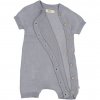 Wheat baby knitted summer overall Eivind 6983 - cloudy sky  Organic cotton