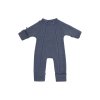 Smallstuff dětský vlněný merino overal denim melange 0900-38