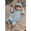 HUTTEliHUT kojenecký mušelínový overal s krátkým rukávem 480223 - 7680  100% bavlna