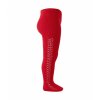 side openwork warm tights red