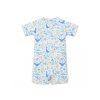 LITTLE DUTCH plavky krátký rukáv OCEAN DREAMS BLUE  UPF 50+