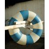 Petites Pommes Sally Inflatable Ring 90 cm - DENIM  BPA and phthalate free