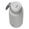 B.box Stainless steel thermal bottle with straw 1L - SHADOW  Bezpečné pro potraviny