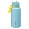 B.box Stainless steel thermal bottle with straw 1L - POOLSIDE  Bezpečné pro potraviny