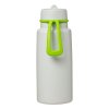 B.box Stainless steel thermal bottle with straw 1L - LIMETIME  Bezpečné pro potraviny