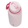B.box Stainless steel thermal bottle with straw 1L - PINKPARADISE  Bezpečné pro potraviny