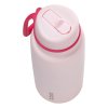 B.box Stainless steel thermal bottle with straw 1L - PINKPARADISE  Bezpečné pro potraviny