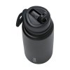 B.box Stainless steel thermal bottle with straw 1L - DEEP SPACE  Bezpečné pro potraviny