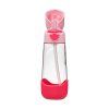 B.box drink bottle with straw 600ml - flamingo  Bezpečné pro potraviny