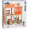 small foot Large fire station with accessories